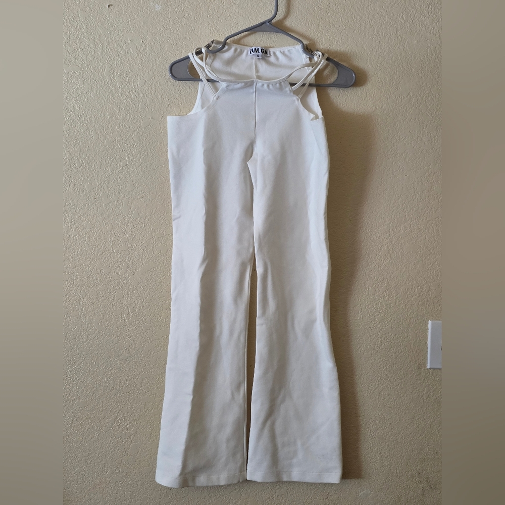 I.AM.GIA Sleek Cream Pant Size Small.